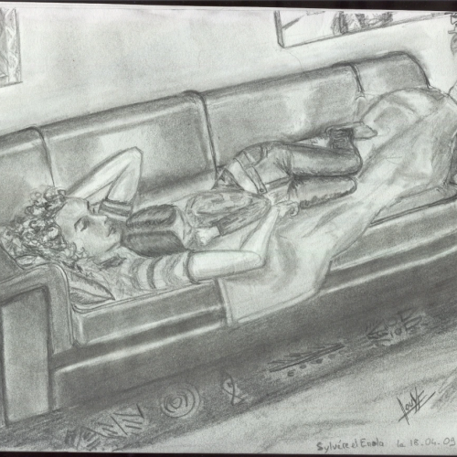 croquis moment de tendresse